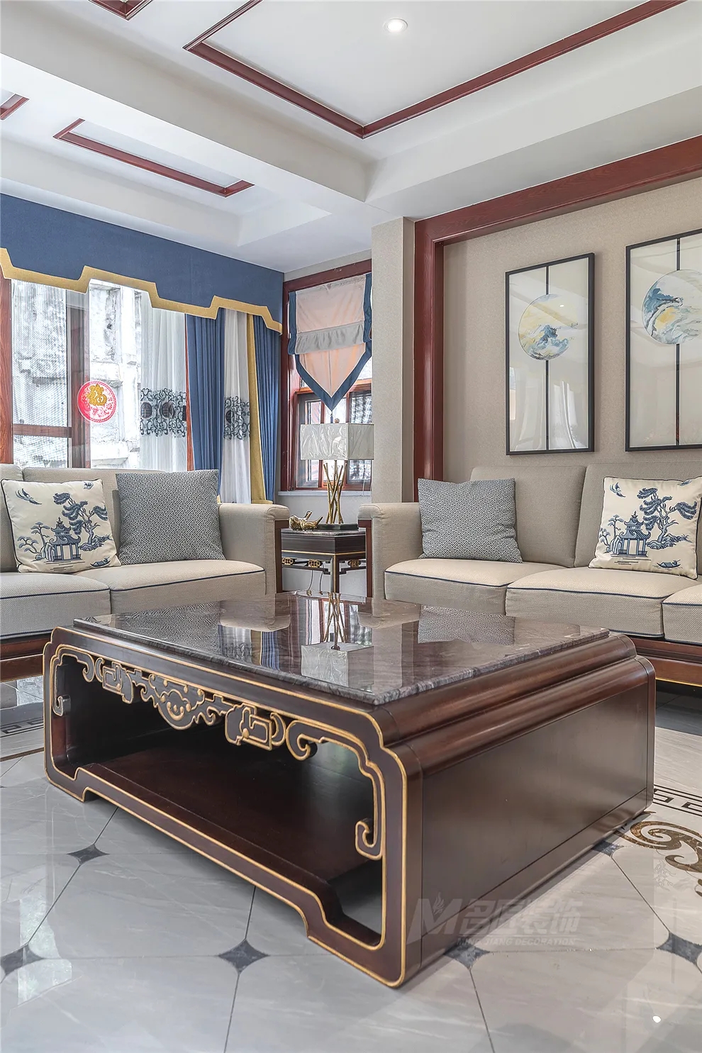 别墅大宅装修设计-客厅沙发 别墅大宅装修设计-客厅沙发