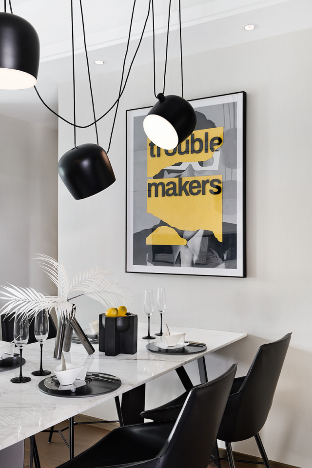 现代前卫风格室内设计家装案例-餐厅 现代前卫风格室内设计家装案例-餐厅