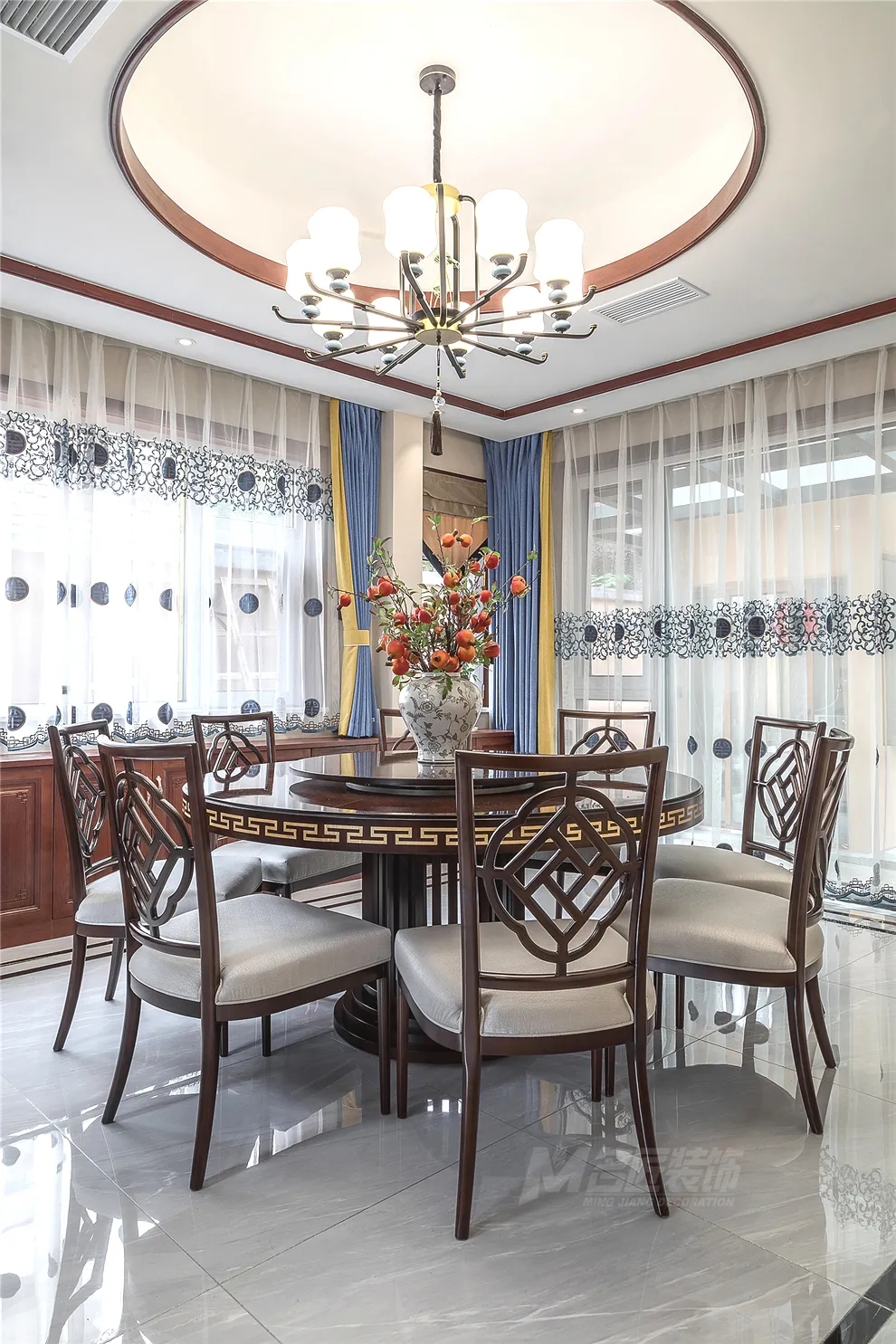 别墅大宅装修设计-餐厅 别墅大宅装修设计-餐厅