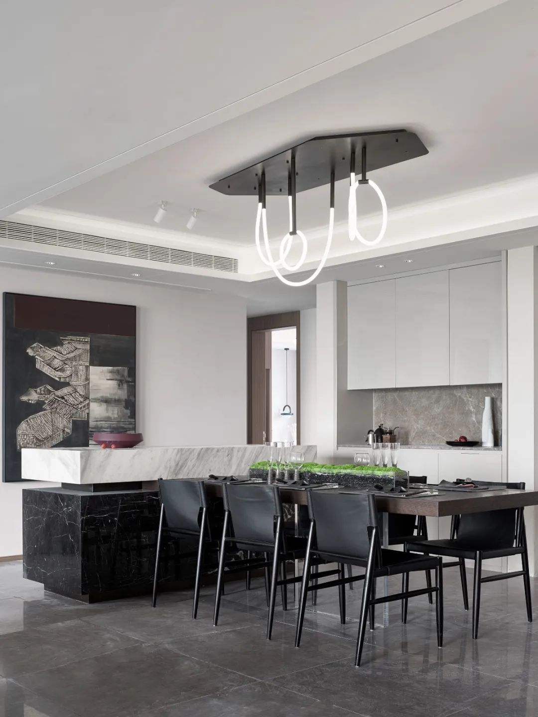 新中式风格室内设计家装案例-餐厅 新中式风格室内设计家装案例-餐厅