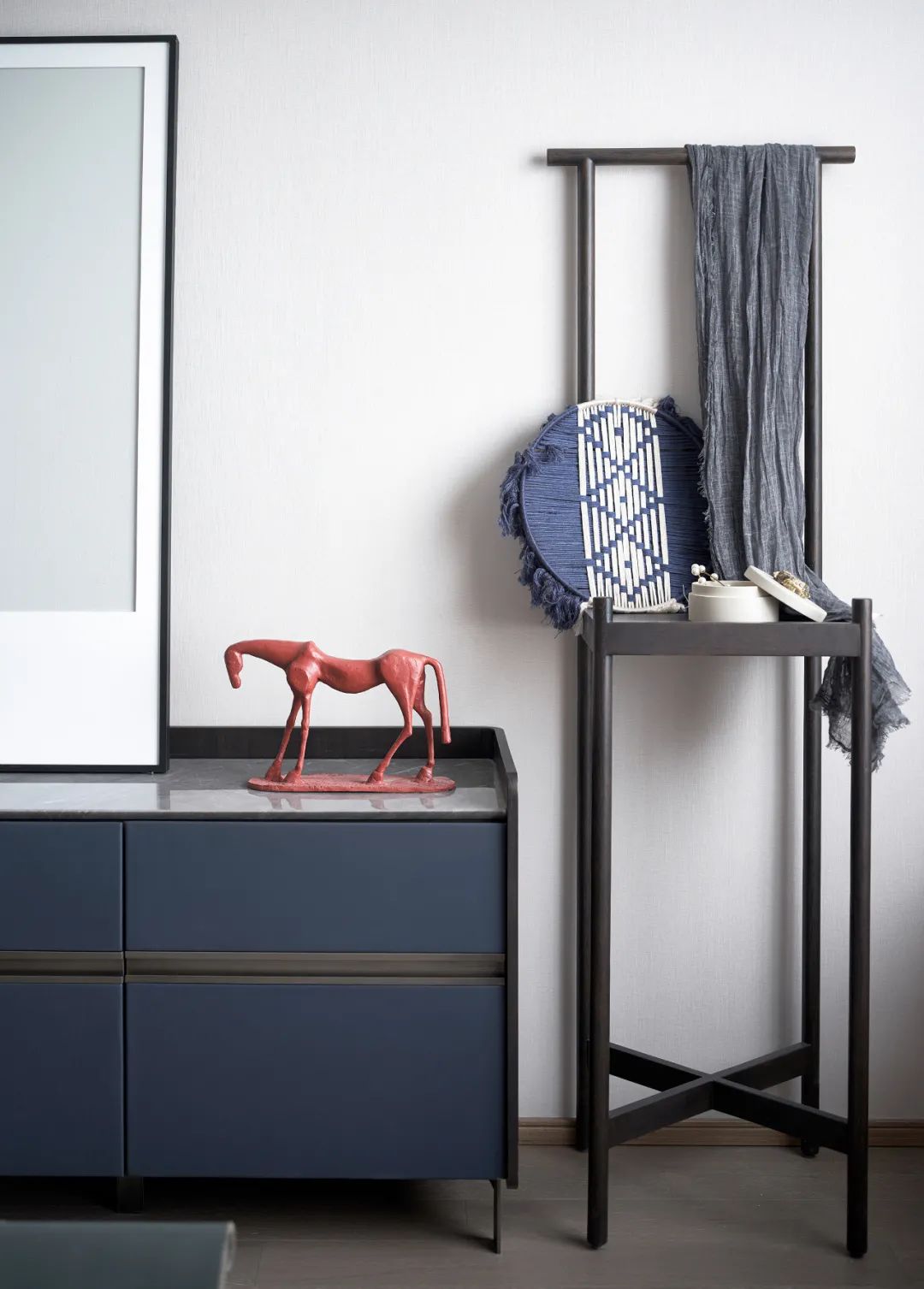 新中式风格室内设计家装案例-边柜 新中式风格室内设计家装案例-边柜