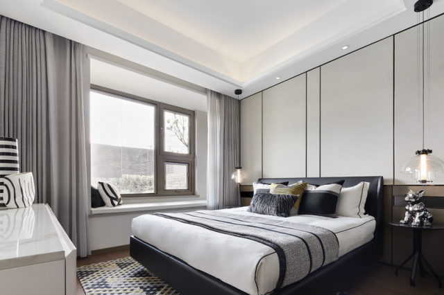 现代前卫风格室内设计家装案例-卧室 现代前卫风格室内设计家装案例-卧室