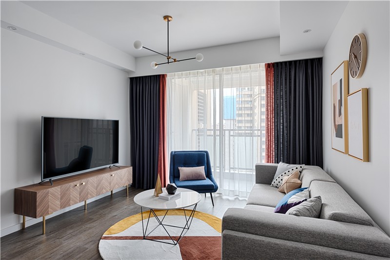 装修案例简欧风格室内装修效果图-客厅 装修案例简欧风格室内装修效果图-客厅