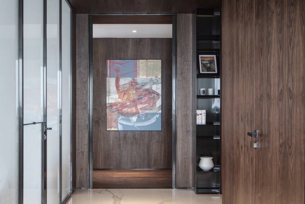 现代简约风格室内设计家装案例-玄关 现代简约风格室内设计家装案例-玄关