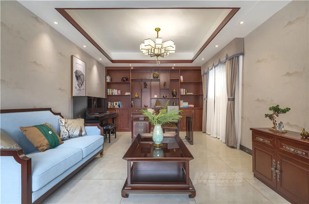 别墅大宅装修设计-书房 别墅大宅装修设计-书房